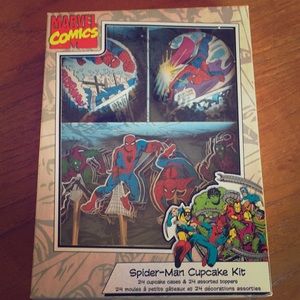 Spider-Man Cupcake Kit from Williams Sonoma